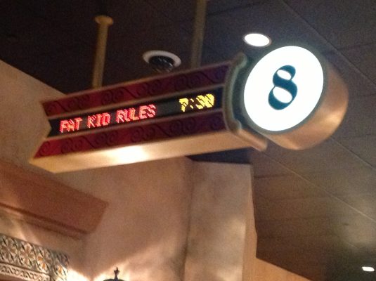 From the theatrical run...