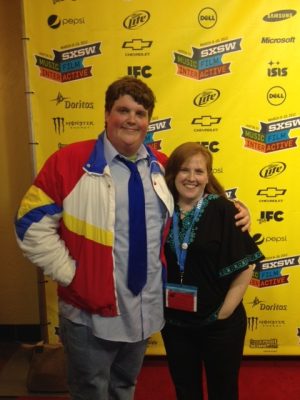 Me and Jacob Wysocki (Troy) SXSW premiere