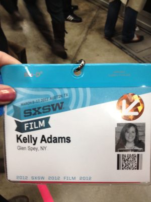 My SXSW badge