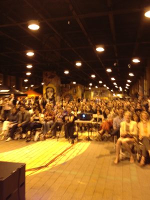 NYC screening - my POV doing Q&A