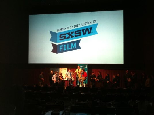 Q&A after the movie premiere at SXSW - Alamo Theater